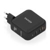 CARGADOR AISENS GAN 140W 2XUSB-C PD3.1 QC4.0 1XUSB-A QC3.0 NEGRO