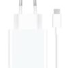 CARGADOR DE PARED XIAOMI TIPO-A 33W + CABLE WHITE