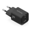 CARGADOR AISENS GAN 30W 1XUSB-C PD3.0 QC4.0 1XUSB-A QC3.0 NEGRO