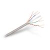 BOBINA CABLE RED AISENS RJ45 CAT.6 UTP RIGIDO AWG24 GRIS 100M