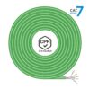 BOBINA CABLE RED AISENS RJ45 LSZH CPR CCA CAT.7 SFTP AWG23 305M VERDE