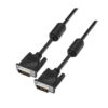 CABLE AISENS DVI DUAL LINK 24+1 CON FERRITA M/M NEGRO 1.8M