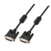 CABLE AISENS DVI SINGLE LINK 18+1 CON FERRITA M/M NEGRO 1.8M