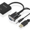 CABLE CONVERSOR AISENS SVGA/M+JACK 3.5/M+USB-A/M A HDMI A/H 20CM