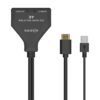 DUPLICADOR AISENS HDMI 4K30HZ 1X2 CON ALIMENTACIÃ?N USB 30CM