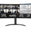 MONITOR CURVO LG ULTRAWIDE 43" QHD HDMI DP