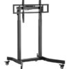 SOPORTE AISENS SUELO MOTORIZADO RUEDAS PANTALLA 120KG 55-100 NEGRO