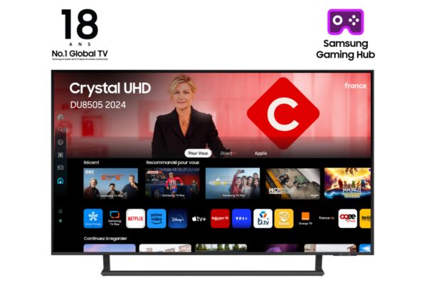 TV SAMSUNG TU43DU8505KXXC 43" 4K UDH LED SMART TV HDMI