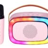 ALTAVOZ KARAOKE TREVI XR 8A01 MINIPARTY SPKR+AW PINK