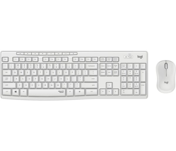 LOGITECH MK295 SILENT WIRELESS COMBO OFF WHITE ALEMAN LOGITECH MK295 SILEN