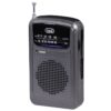 RADIO TREVI BOLSILLO RA 710 GMG MINI PORTABLE AM/FM RADIO METAL GUN