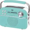 RADIO TREVI RA 7F50 BT PORTABLE RADIO CARGA SOLAR+AW+SD TIF. GREEN