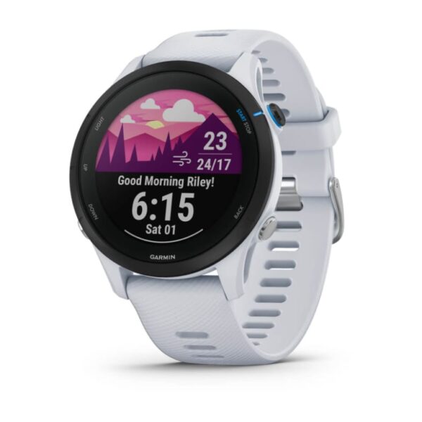 SMARTWATCH GARMIN FORERUNNER 255 MUSIC 46MM WHITE