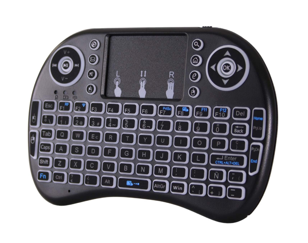 teclado-mini-nilox-wireless-negro-con-touchpad-retroiluminado TECLADO MINI NILOX WIRELESS NEGRO CON TOUCHPAD RETROILUMINADO